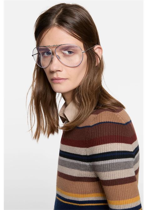 metal aviator sunglasses woman silver ACNE STUDIOS | C30063DWO